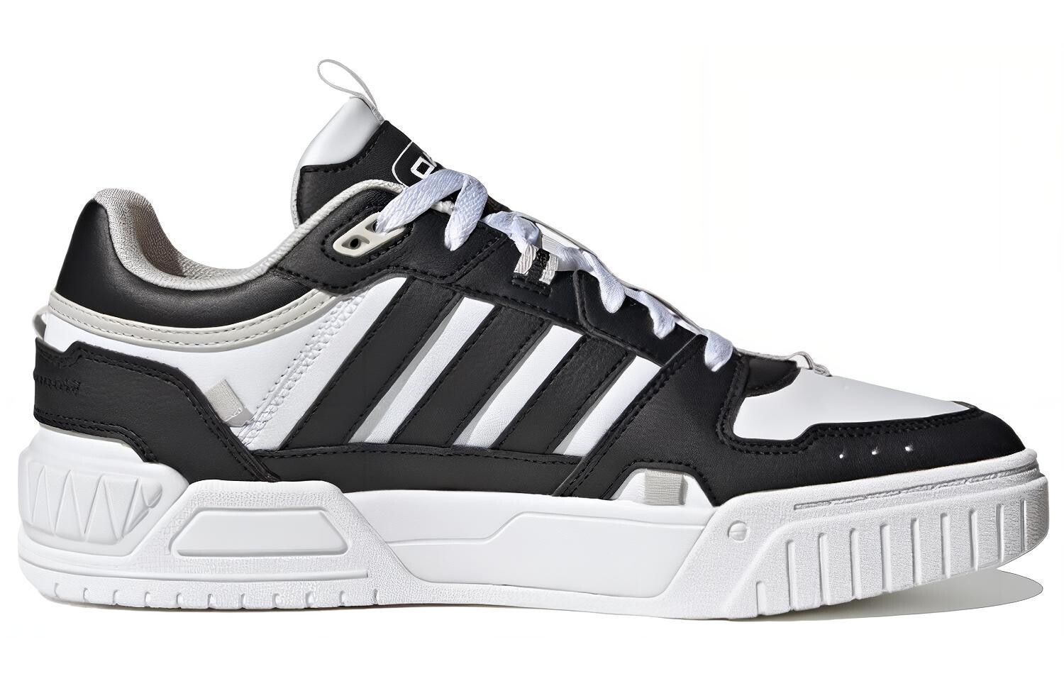 Кроссовки Adidas Neo Skateboarding Unisex, черный/белый — фото 2
