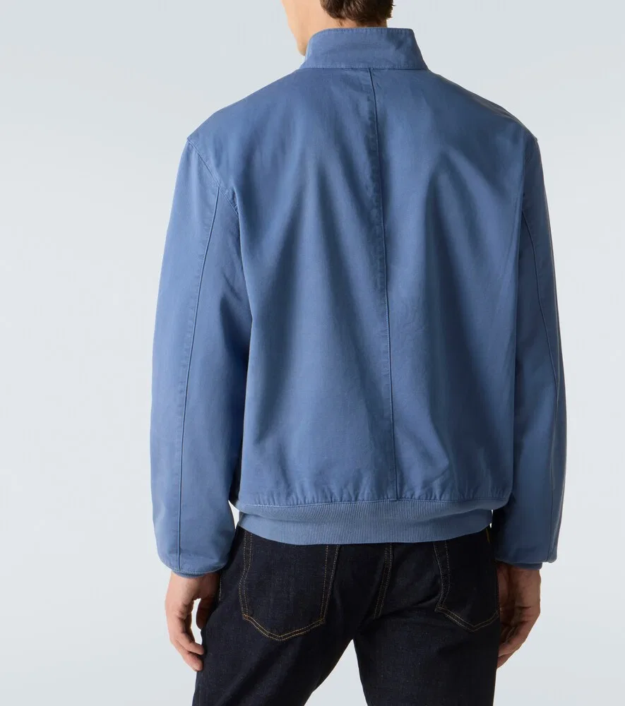 Хлопковая куртка-чинос Bedford Polo Ralph Lauren, синий — фото 4
