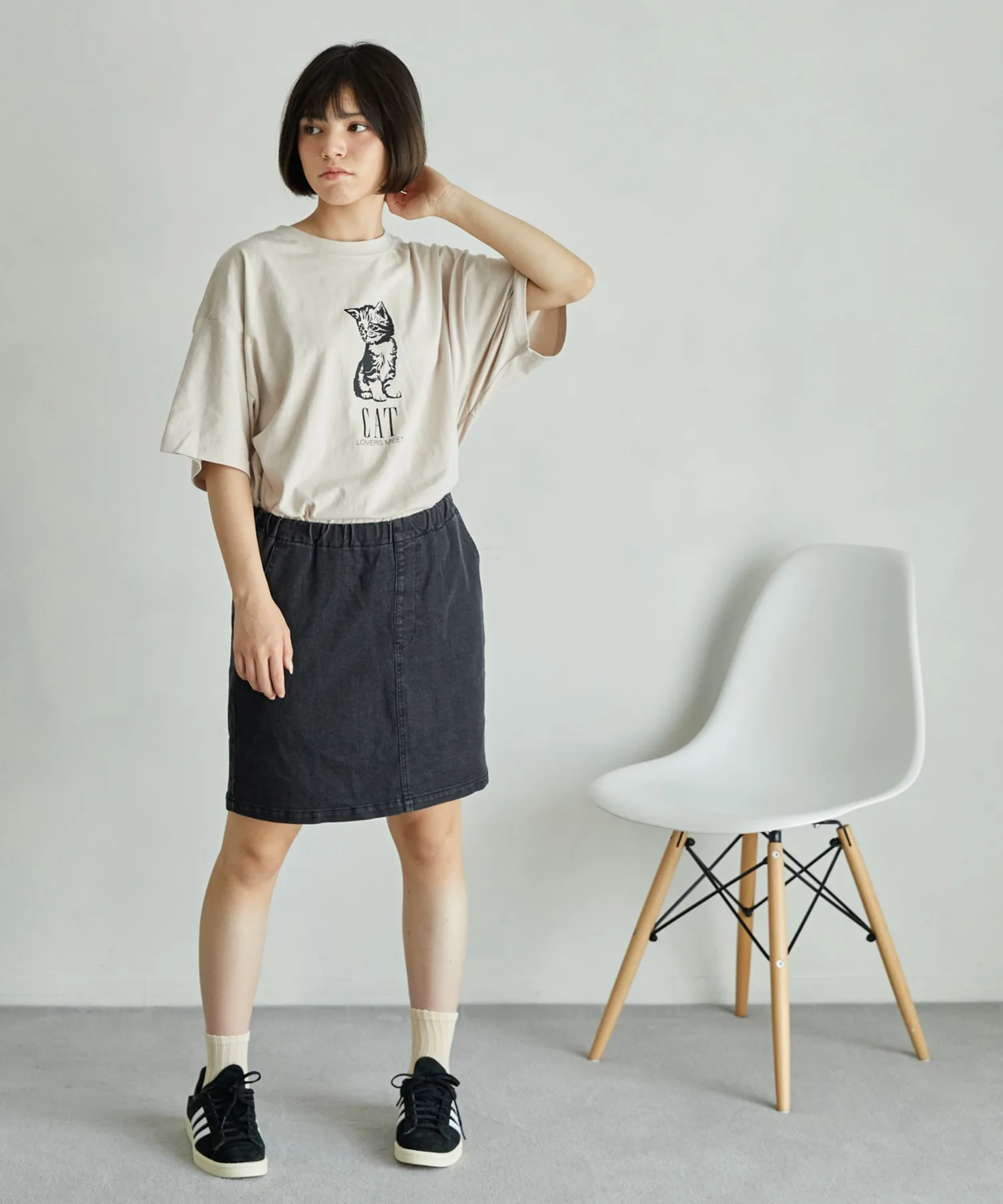 Детская футболка undeny. CAT T-shirt — фото 3