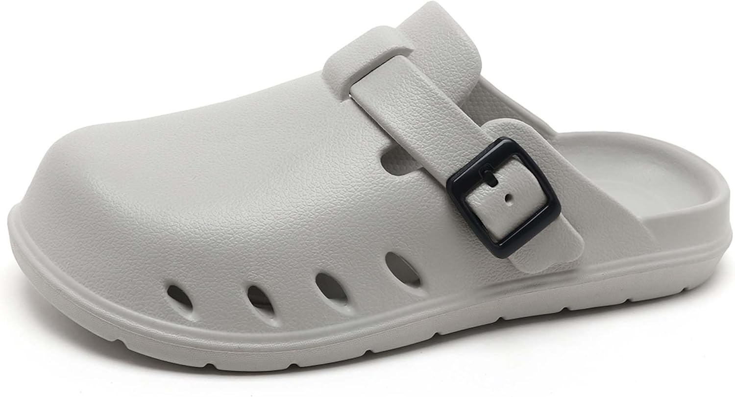 

Мужские летние дышащие сандалии, противоскользящие прогулочные и садовые туфли, легкие домашние шлепанцы для душа, удобная обувь для пляжа на открытом воздухе Generic, серый