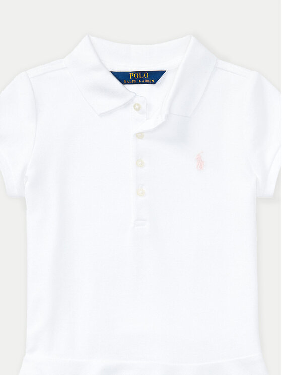 Платье на каждый день, стандартного кроя Polo Ralph Lauren, белый — фото 3
