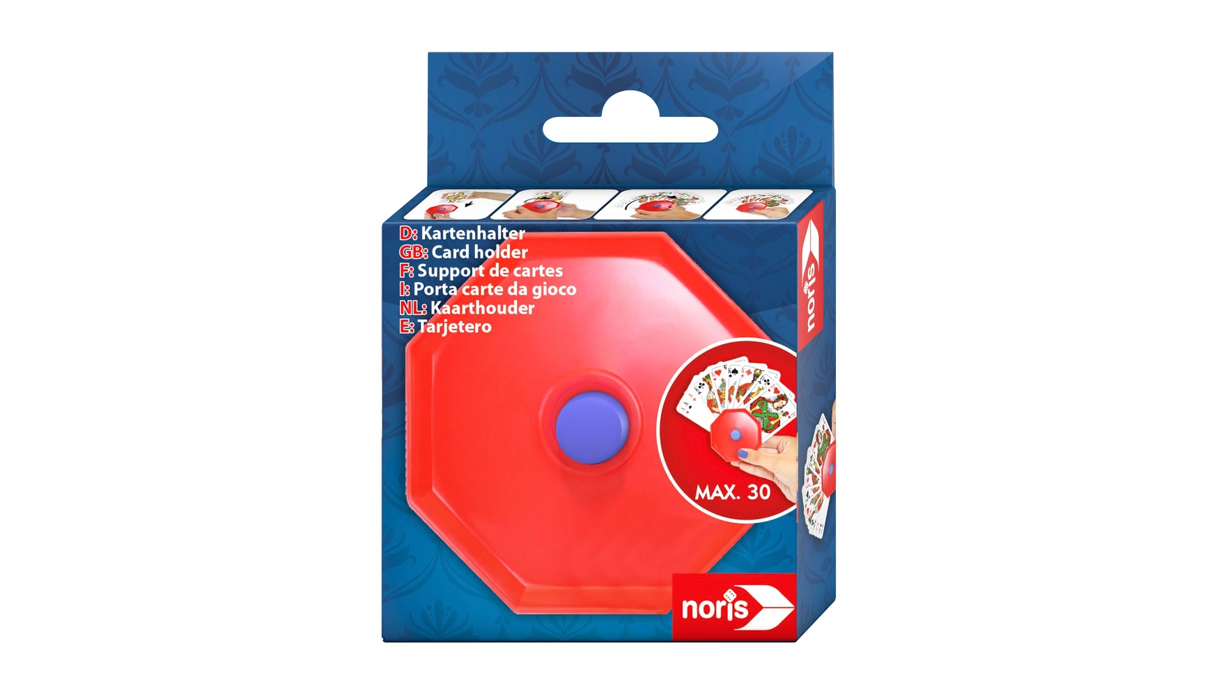 

Пластиковая визитница для игральных карт Noris Spiele