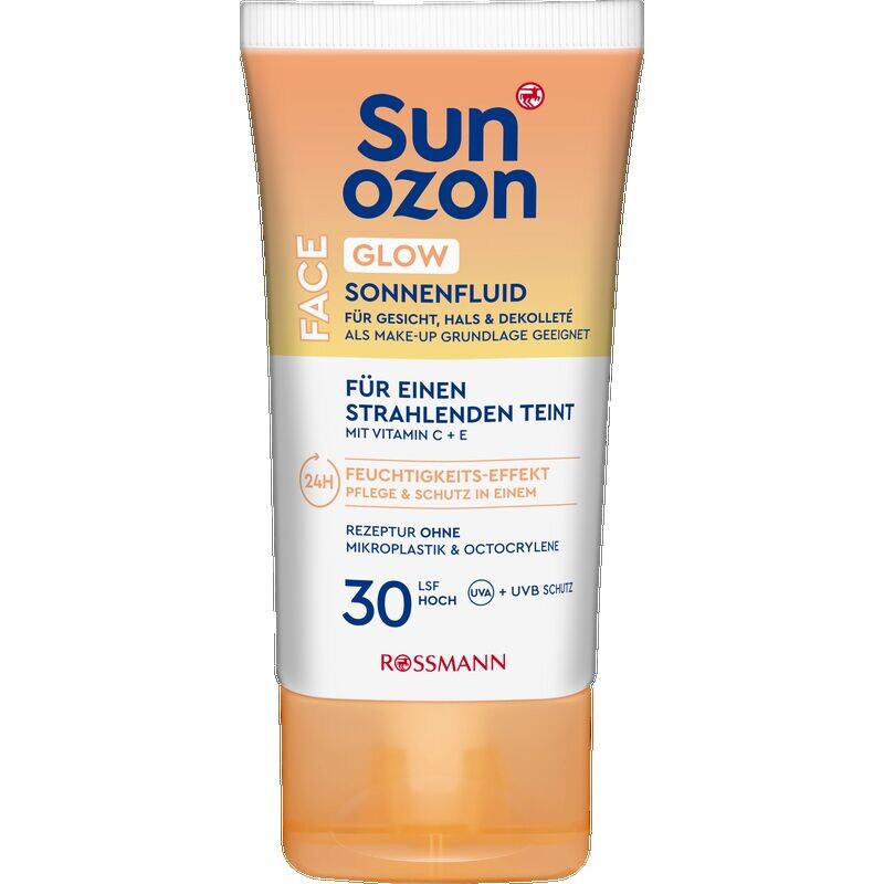 

Солнцезащитный флюид Glow SPF 30 sunozon, 50 ml