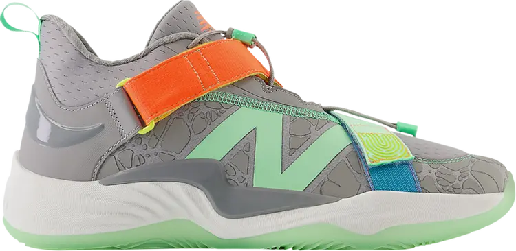 

Кроссовки Lindor 2 Pre-Game 2E Wide 'Grey Neon Dragonfly', серый