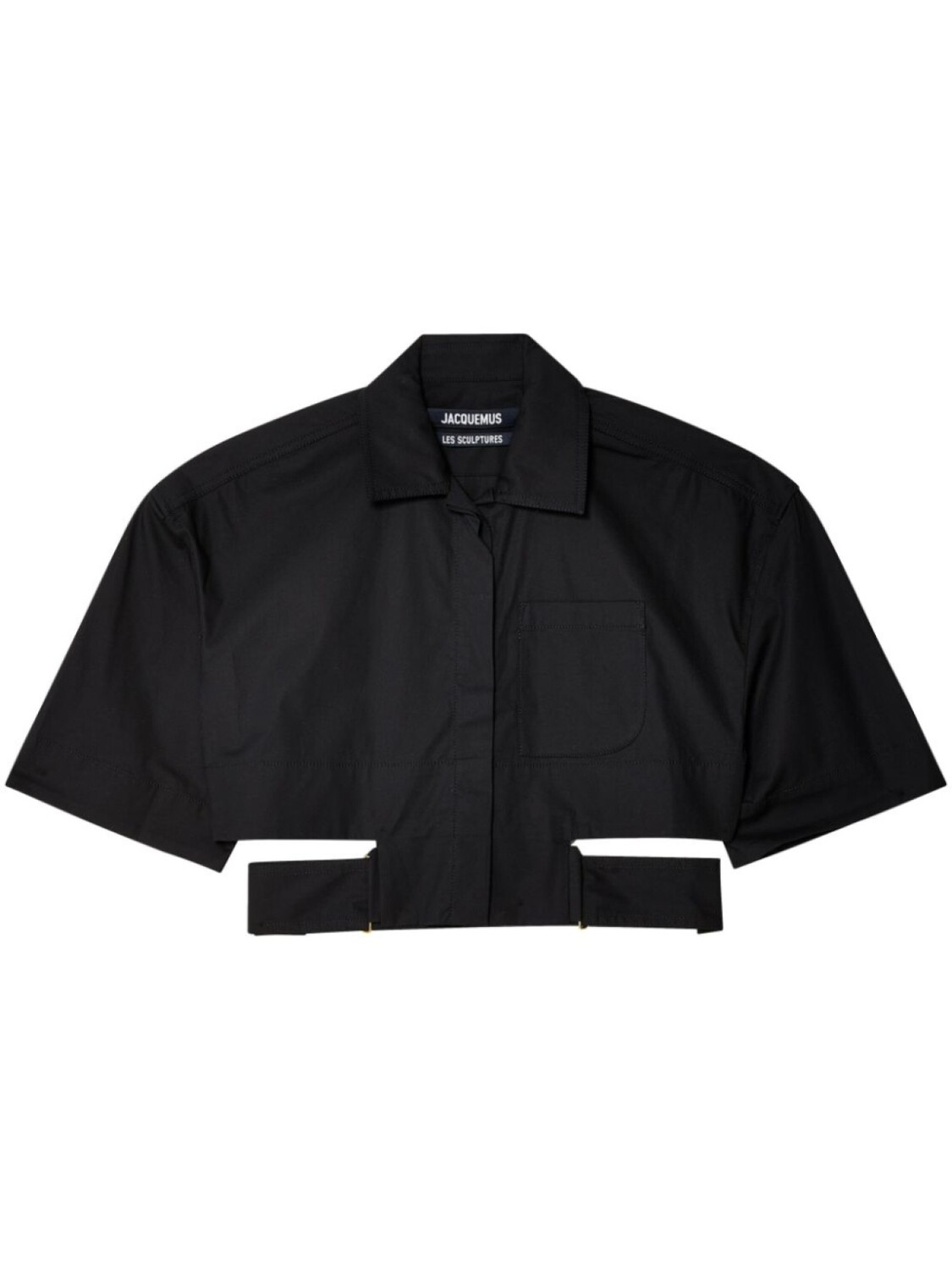 

Jacquemus рубашка La Chemise Courte Bari, черный