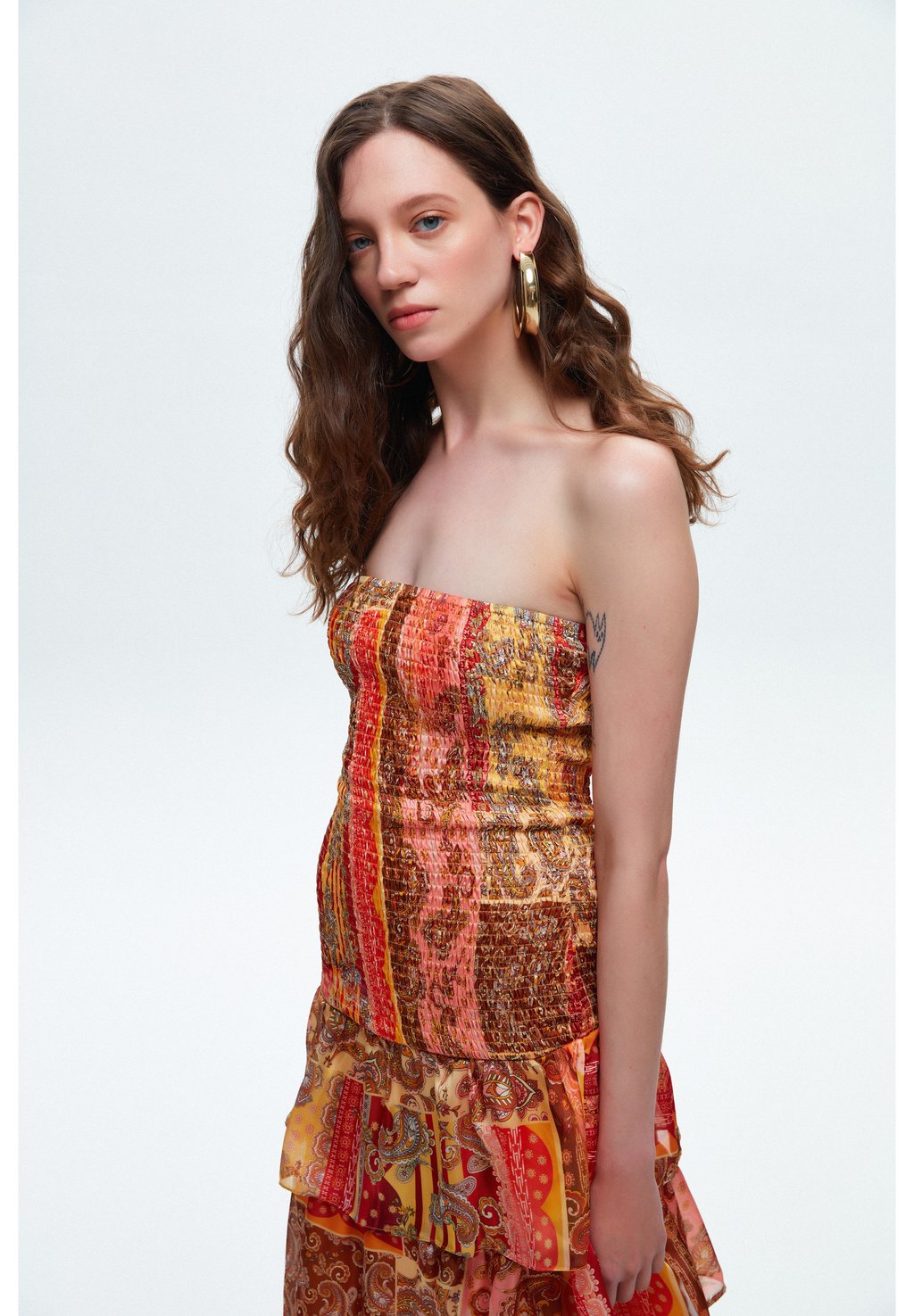 

Одежда для особых случаев GIMPED PATTERNED FRILLED adL, оранжевый