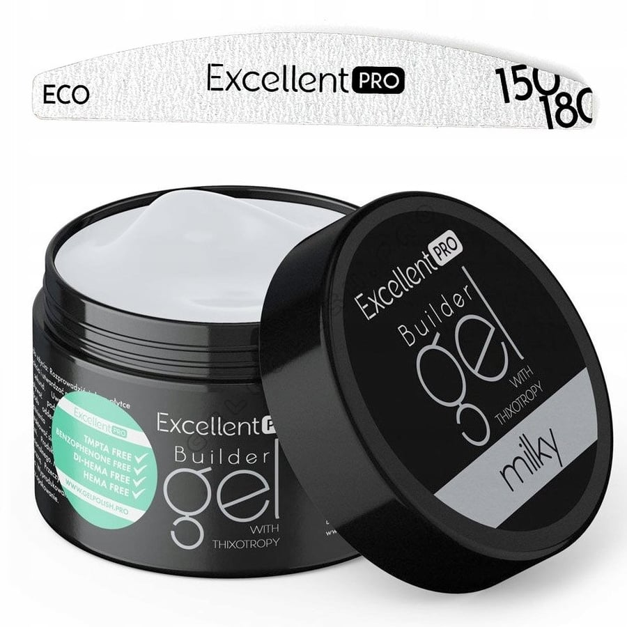 

MILKY Thixotropy EXCELLENT PRO 50 г однофазный гель + ПИЛКА