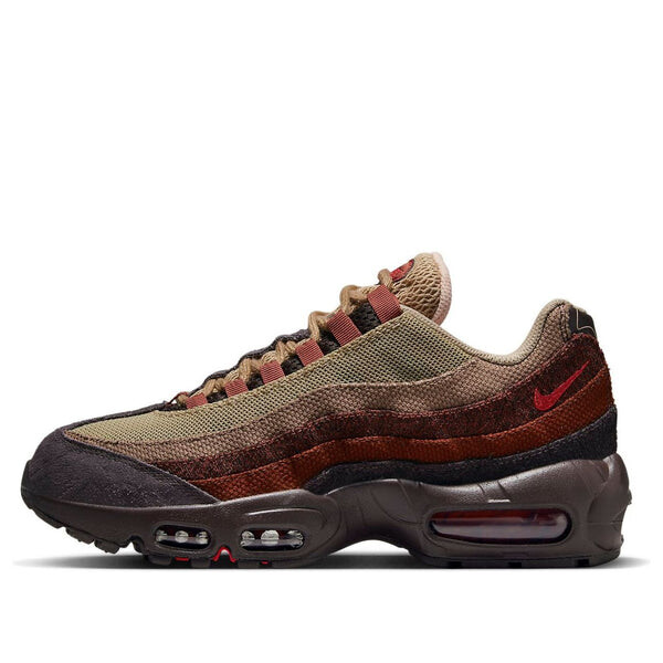 Кроссовки air max 95 Nike, коричневый