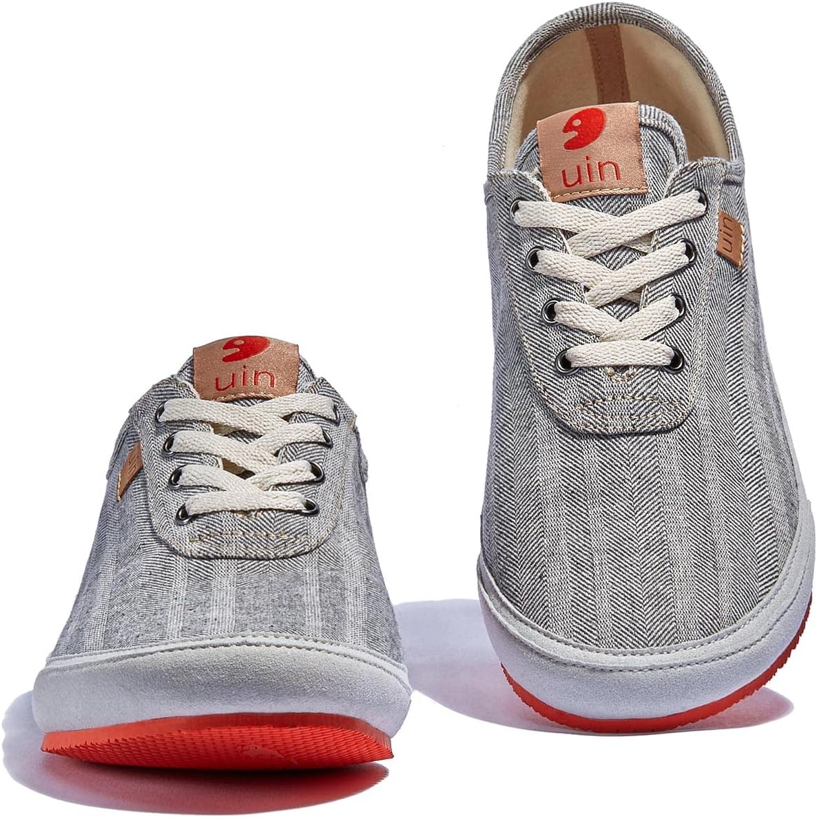 

Мужские кроссовки UIN серии Formentera с художественной росписью, для прогулок и путешествий, легкие, комфортные, модные, серый