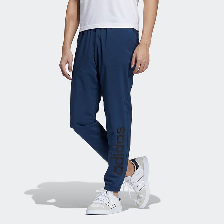 Брюки-джоггеры мужские темно-синие Adidas Neo — фото 3
