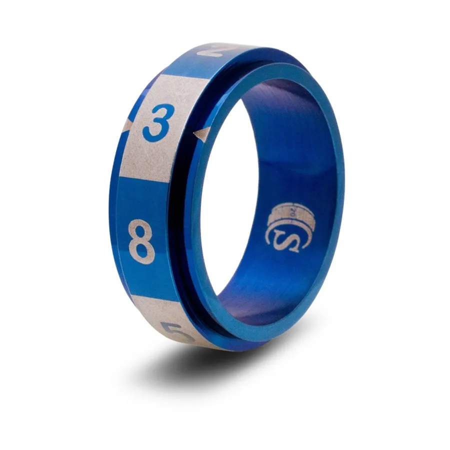 

Кольцо для игральных костей - синее, размер 11 (d8), Dice Rings - d8