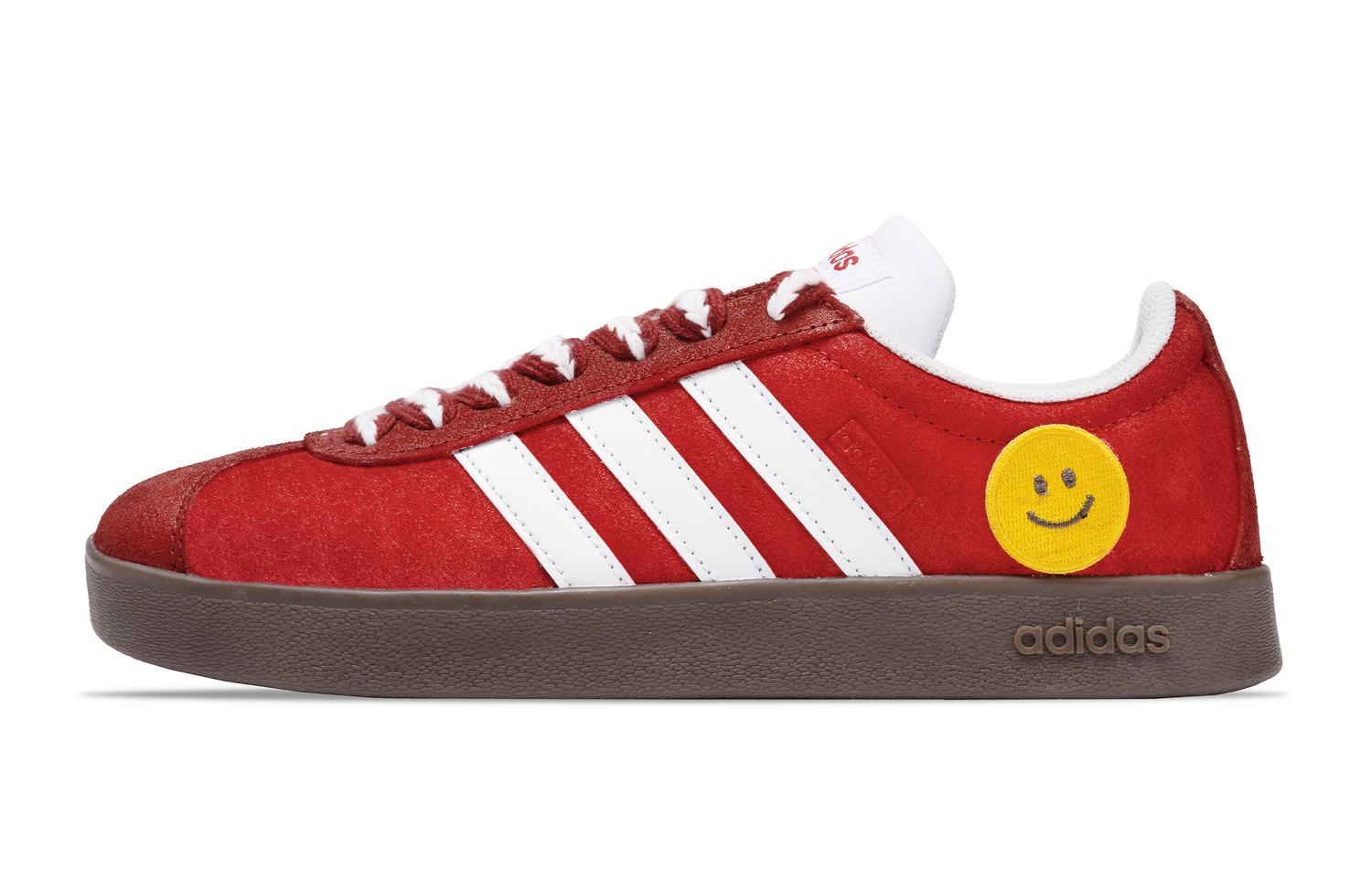 

Adidas Neo ВЛ Корт 2.0 Пламенный пудинг противоскользящие износостойкие низкие скейтерские кроссовки унисекс красно-белые, цвет Red White