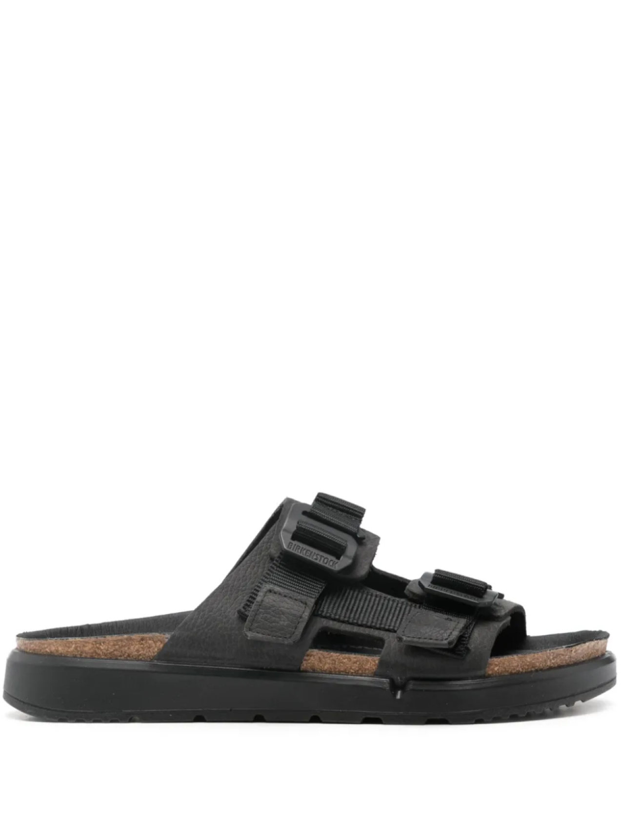 Сандалии Birkenstock Shinjuku 2 Strap Leather-Textile, черный