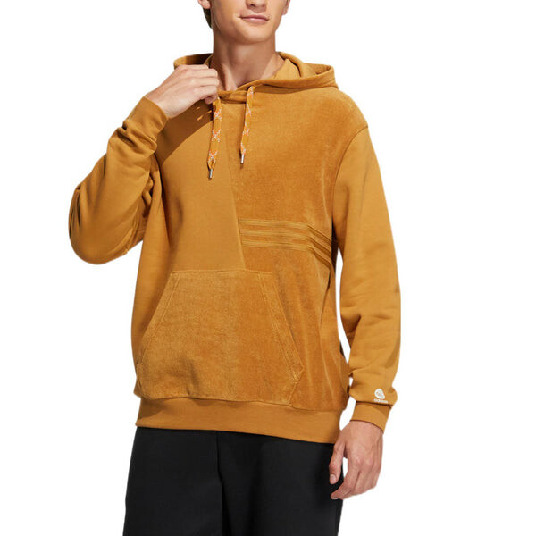 Толстовка u vbe hoodie 2 Adidas, коричневый — фото 2