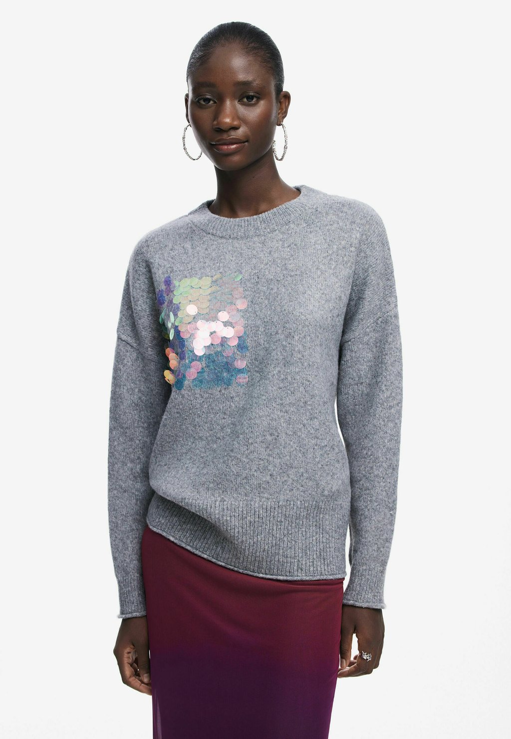 

Джемпер Desigual, серый