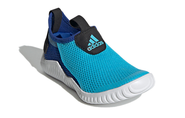 Кроссовки Rapidazen S.Rdy C Kids PS Low-top Белый/Королевский синий/Зеленый папоротник Adidas — фото 3