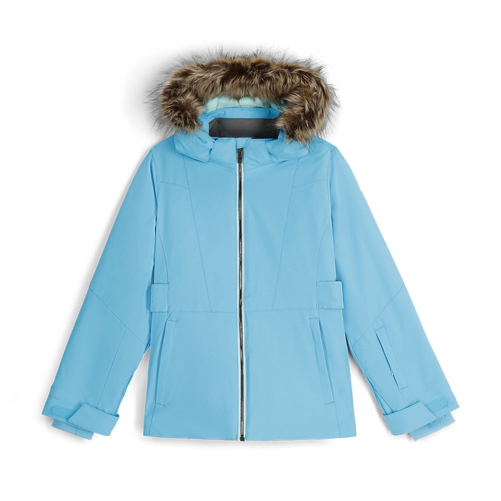 

Утепленная горнолыжная куртка Spyder Lola (для девочек) - зима 2025 года, Cyan Blue