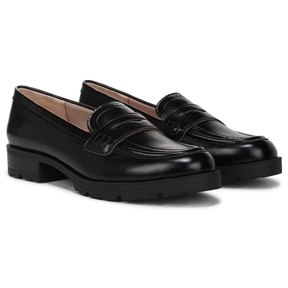 Лоферы London 3 от Lifestride, black smooth leather