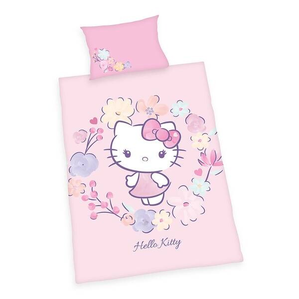 

Детское постельное белье hello kitty Herding, розовый
