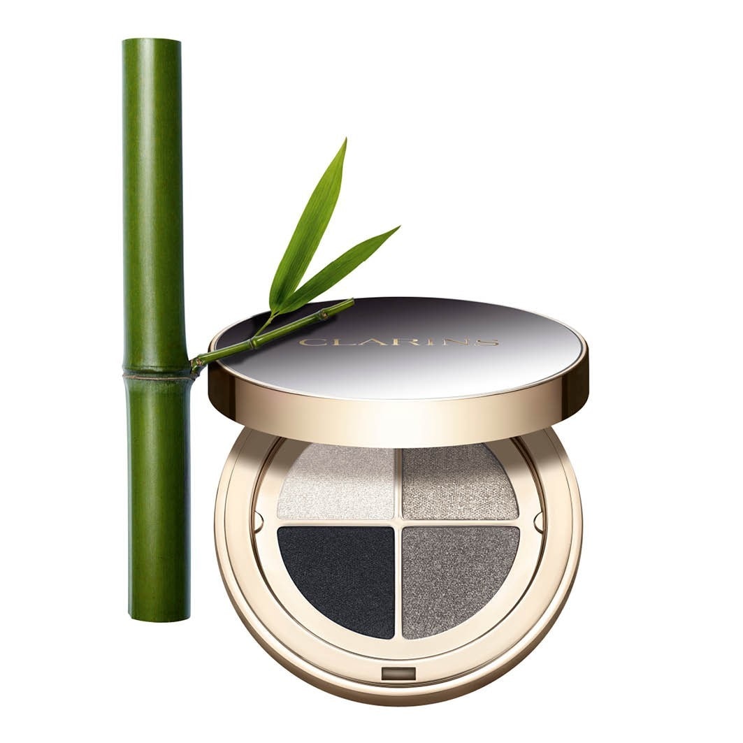 Тени для век ombre 4-colour eyeshadow palette Clarins, 9 - onyx gradation, объем 4.2 мл. — фото 4