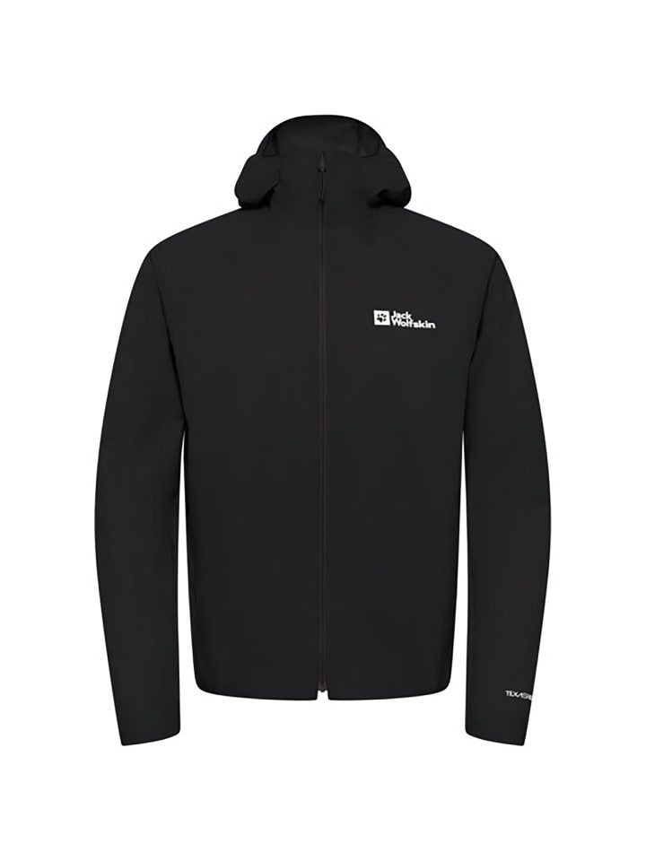 

Дождевик Jack Wolfskin, черный