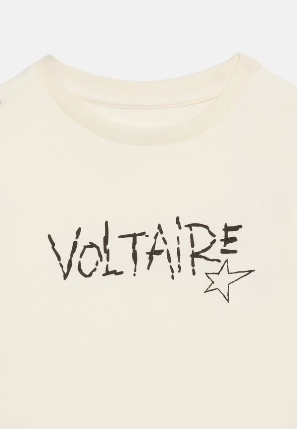 Футболка с короткими рукавами и принтом Zadig & Voltaire, Off-White — фото 4