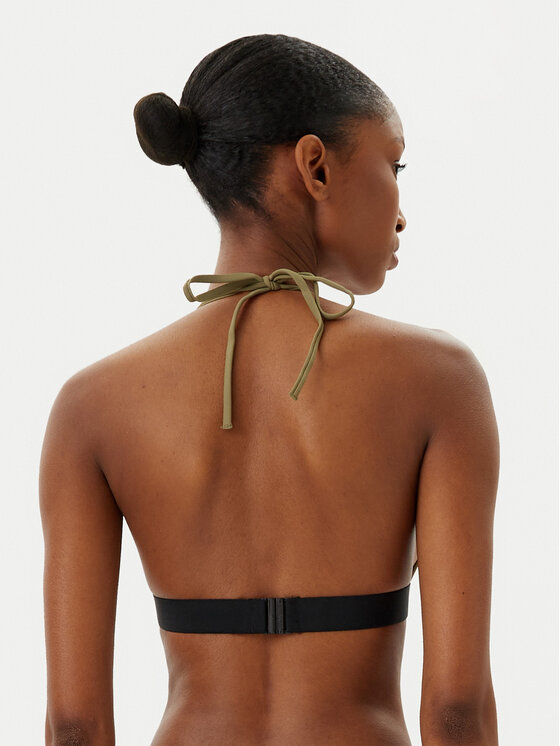Верх бикини KW0KW02854 Calvin Klein Swimwear, зеленый — фото 3