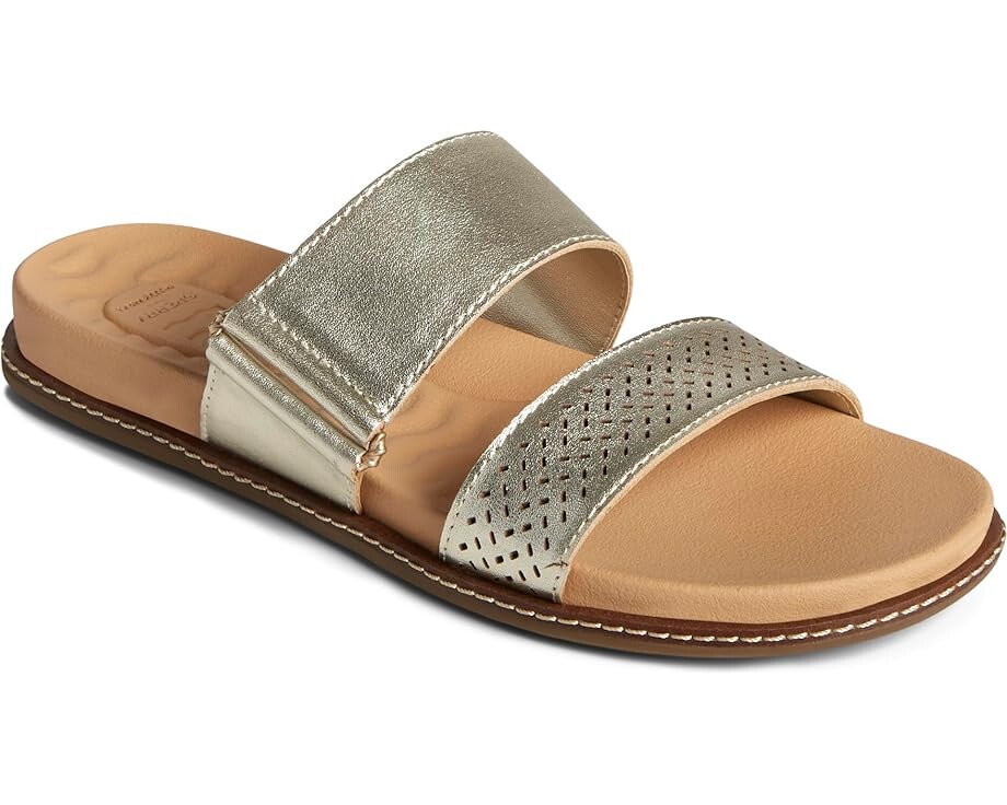 

Сандалии Sperry Waveside Plushwave Slide, цвет Platinum
