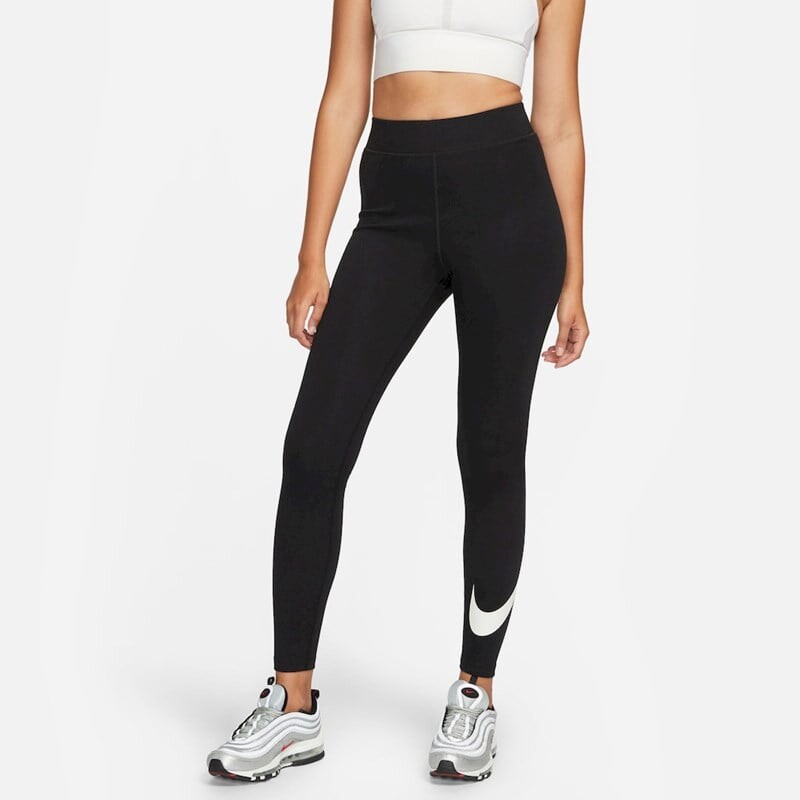 

Женские леггинсы – спортивная классика Nike, черный