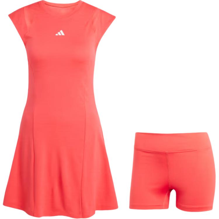

Free Shipping With AdiClub Tennis Pro Climacool Dress Adidas, красный