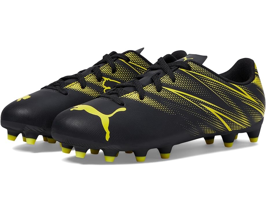 

Кроссовки PUMA Kids Attacanto Firm Ground/All Ground, цвет PUMA Black/Yellow Blaze