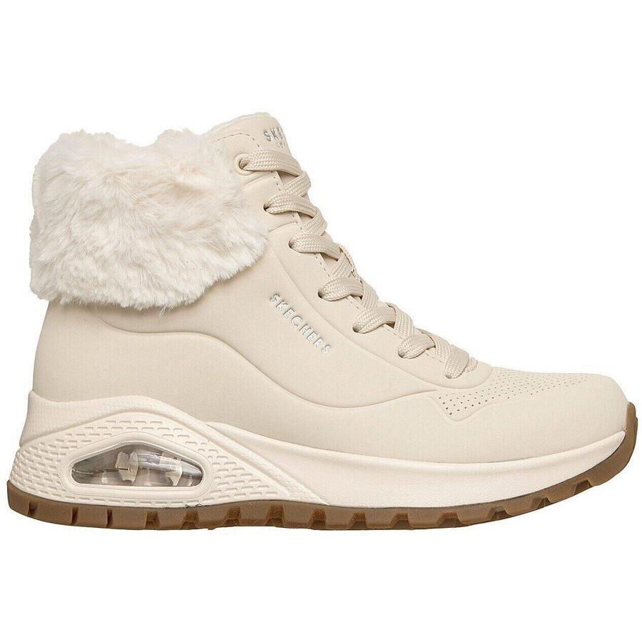 Ботинки Skechers Uno Rugged Fall Air, белые, женские — фото 3