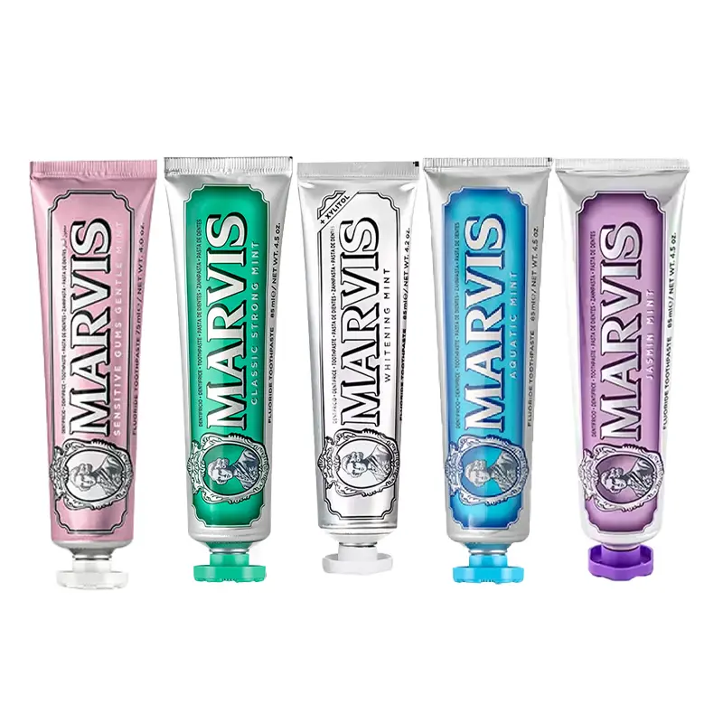 

Классическая зубная паста Periodontal Care 85 мл*4 Marvis, five-piece set a