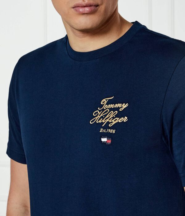 Футболки Regular fit Tommy Hilfiger, синий — фото 4