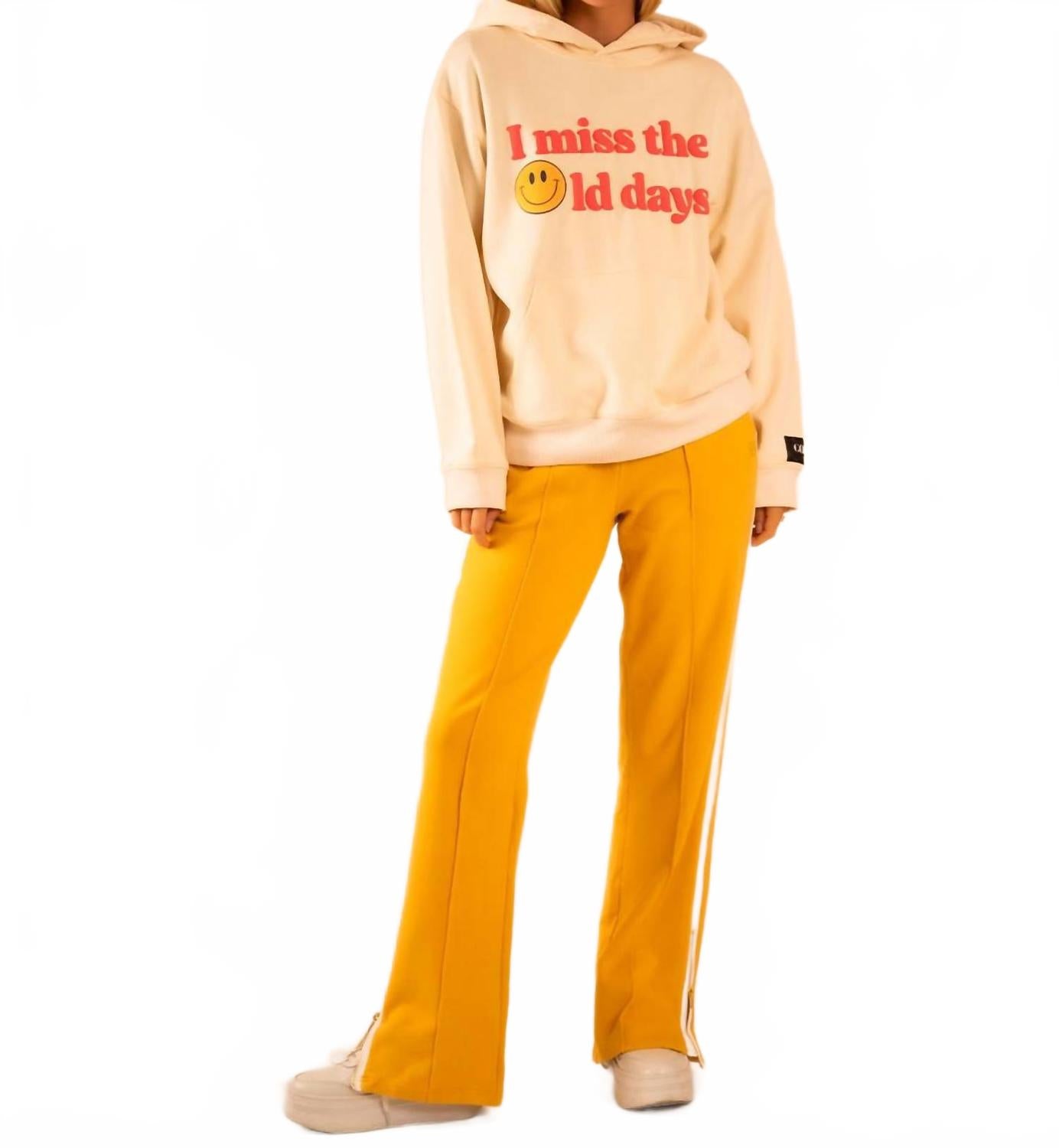 

Худи Hendrix - Скучаю по старым временам в цвете айвори Care Tucker, слоновая кость