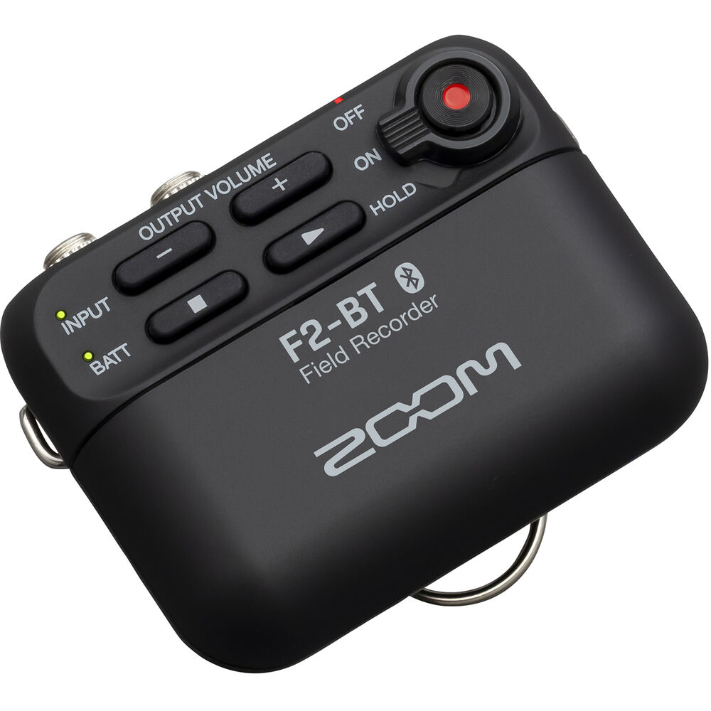

Zoom F2-BT - сверхкомпактный портативный полевой рекордер с поддержкой Bluetooth и петличным микрофоном