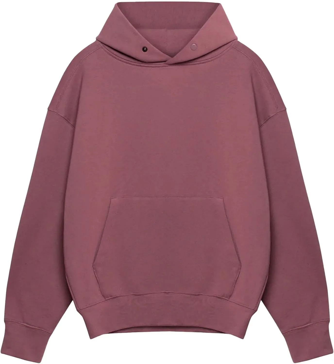 

Мужской однотонный теплый худи Midweight Fleece с карманами и шнурком