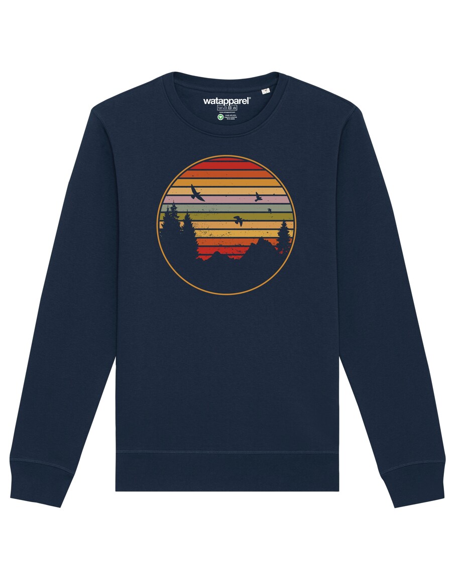 

Толстовка Watapparel Sunset Berge & Tannen, темно-синий