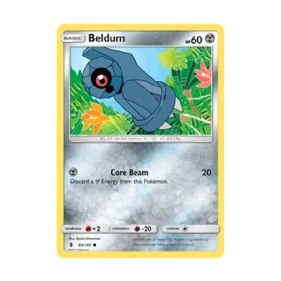 

CCG Бельдум (К) #83, Pokemon - Sun & Moon - Guardians Rising - Singles
