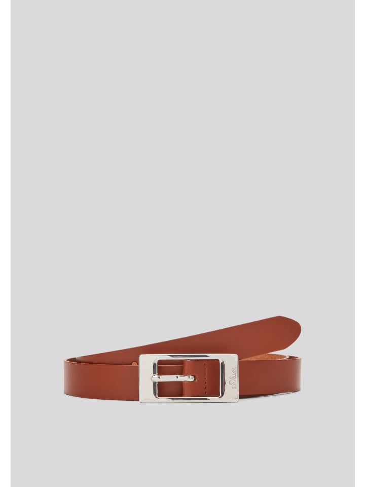 

Ремень s.Oliver Accessories Nicht-Textil Gürtel, коричневый