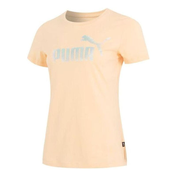 

Футболка essentials logo t-shirt 'yellow silver' Puma, желтый