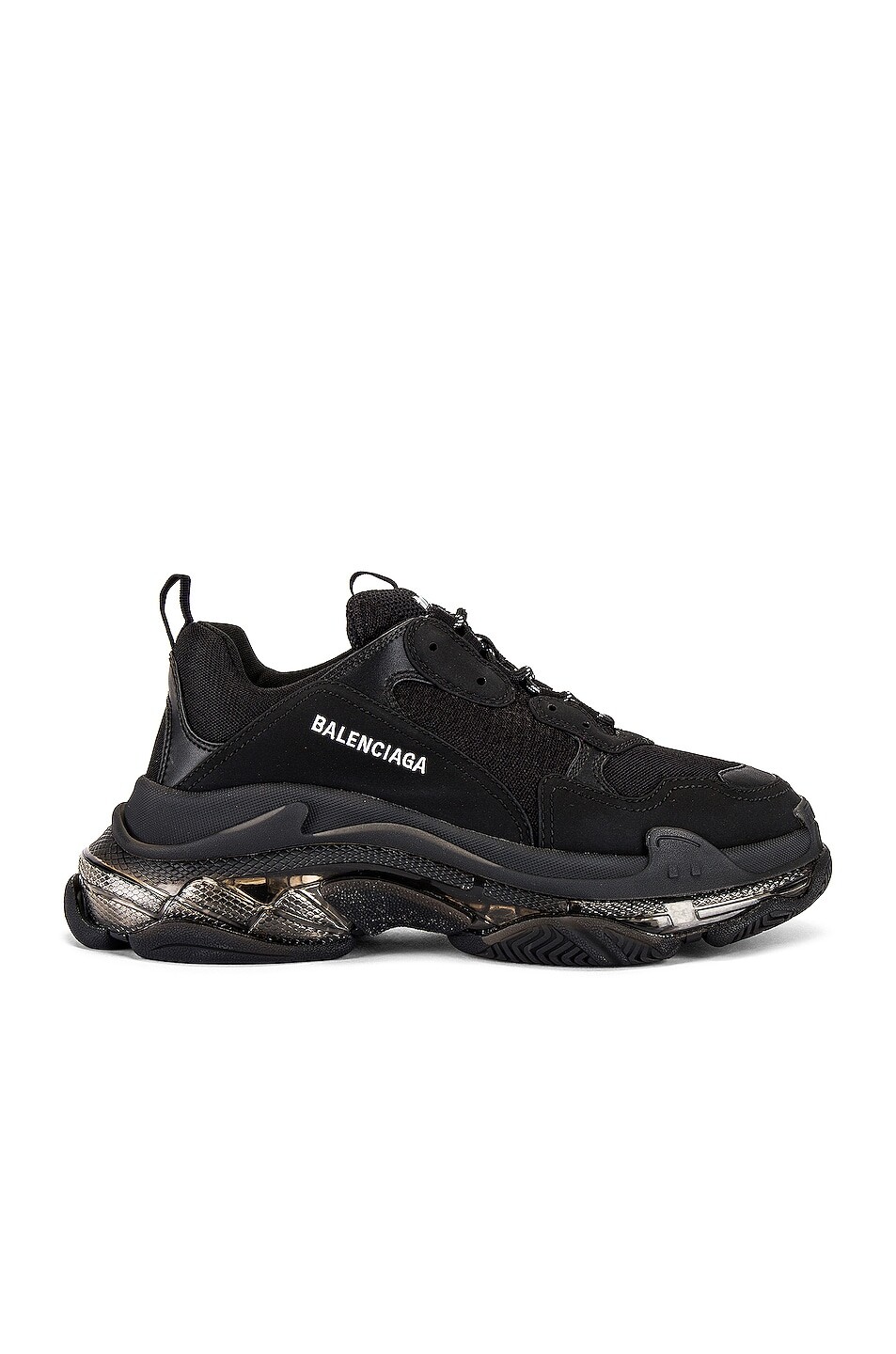 

Кроссовки Balenciaga Triple S Clear Sole, черный