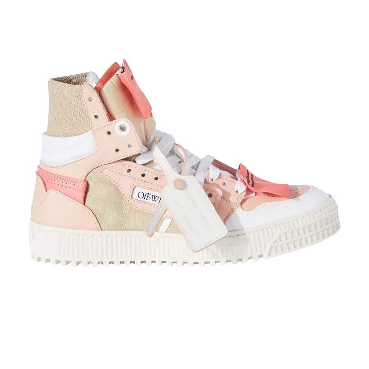 Кроссовки Off-White Wmns Off-Court 3.0 High, розовый