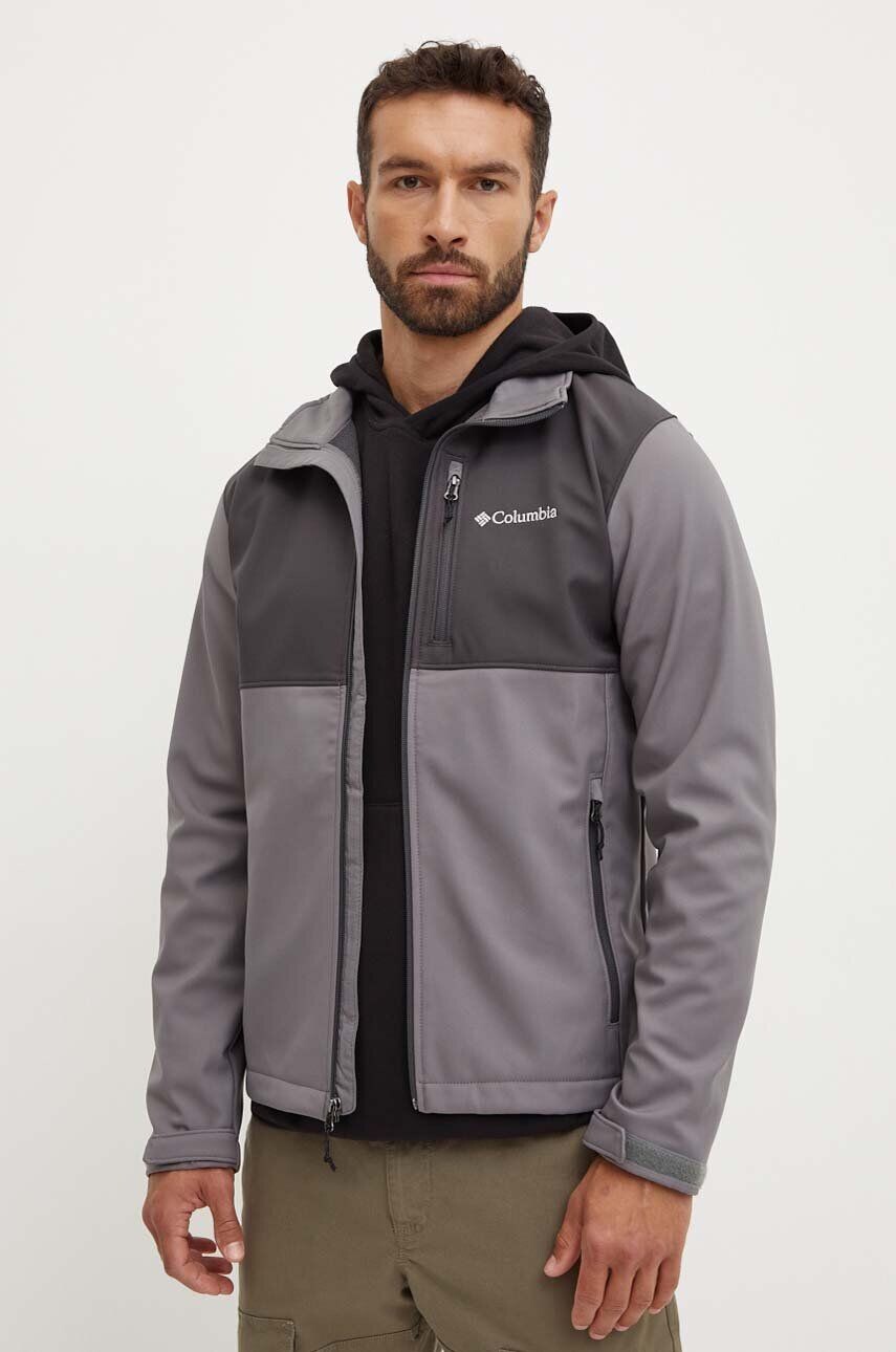 

Куртка Columbia Ascender Softshell для отдыха на открытом воздухе, серый