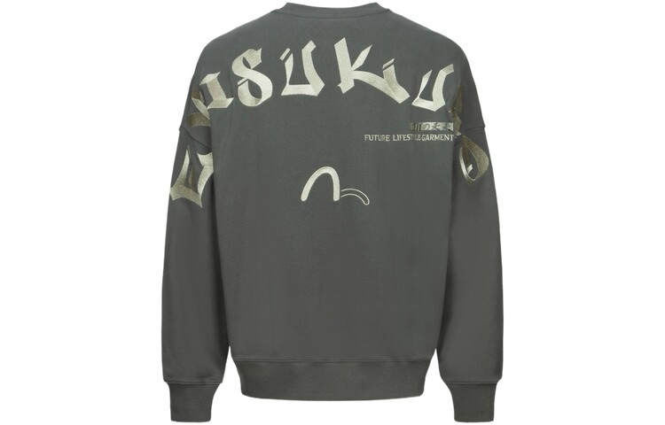 

Толстовка мужская серая Evisu, серый