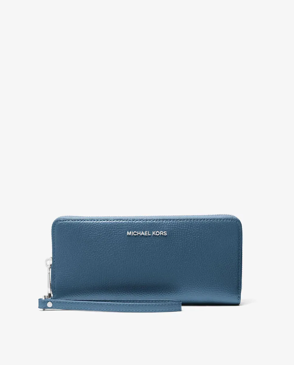 

Женский кожаный кошелек с браслетом Michael Michael Kors, синий