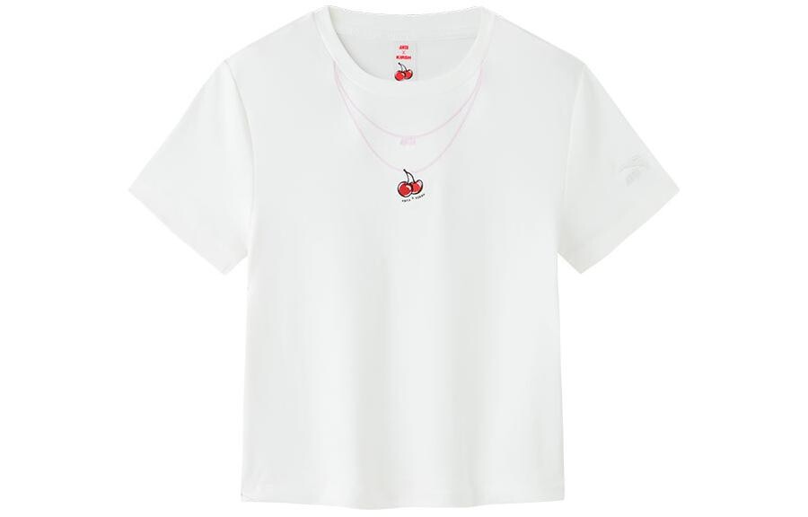 

Футболка женская Kirsh X Life Collection цвета слоновой кости Anta