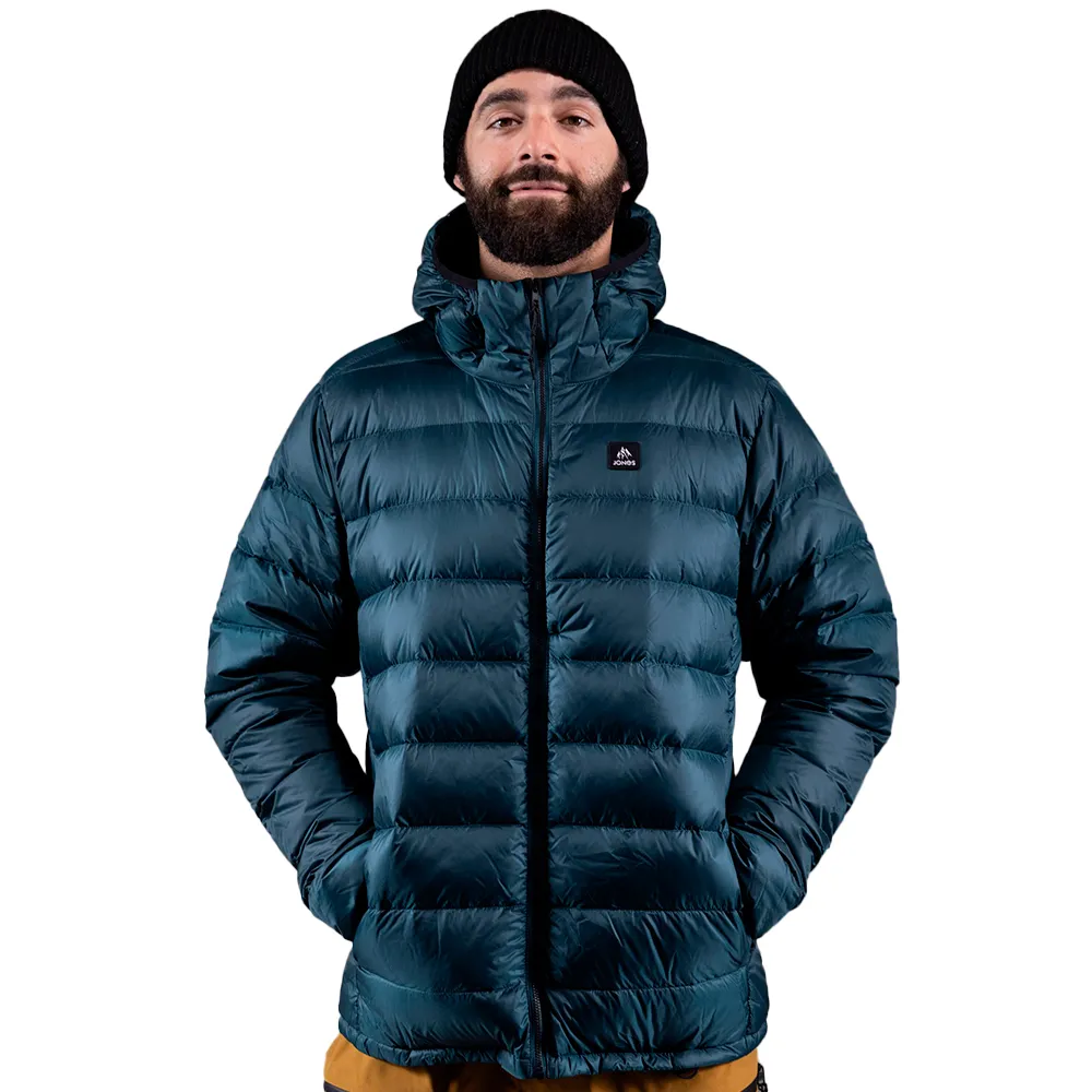 

Куртка Jones Re-up down recycled hoodie down, синий