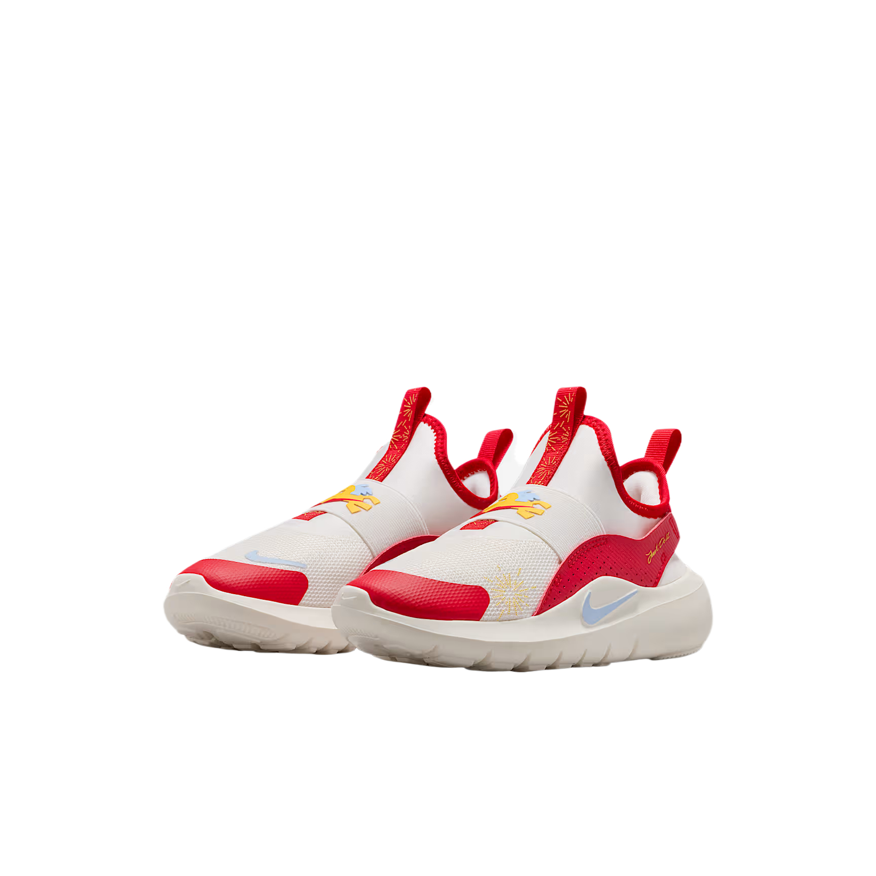 Детские кроссовки Low top Nike, sail белый/sail белый/elegant topaz/university красный — фото 4