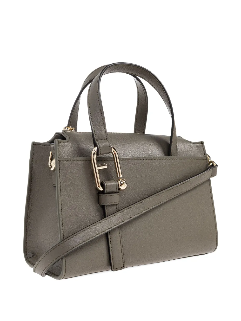 

Кожаная сумка-тоут Nuvola S Furla, коричневый